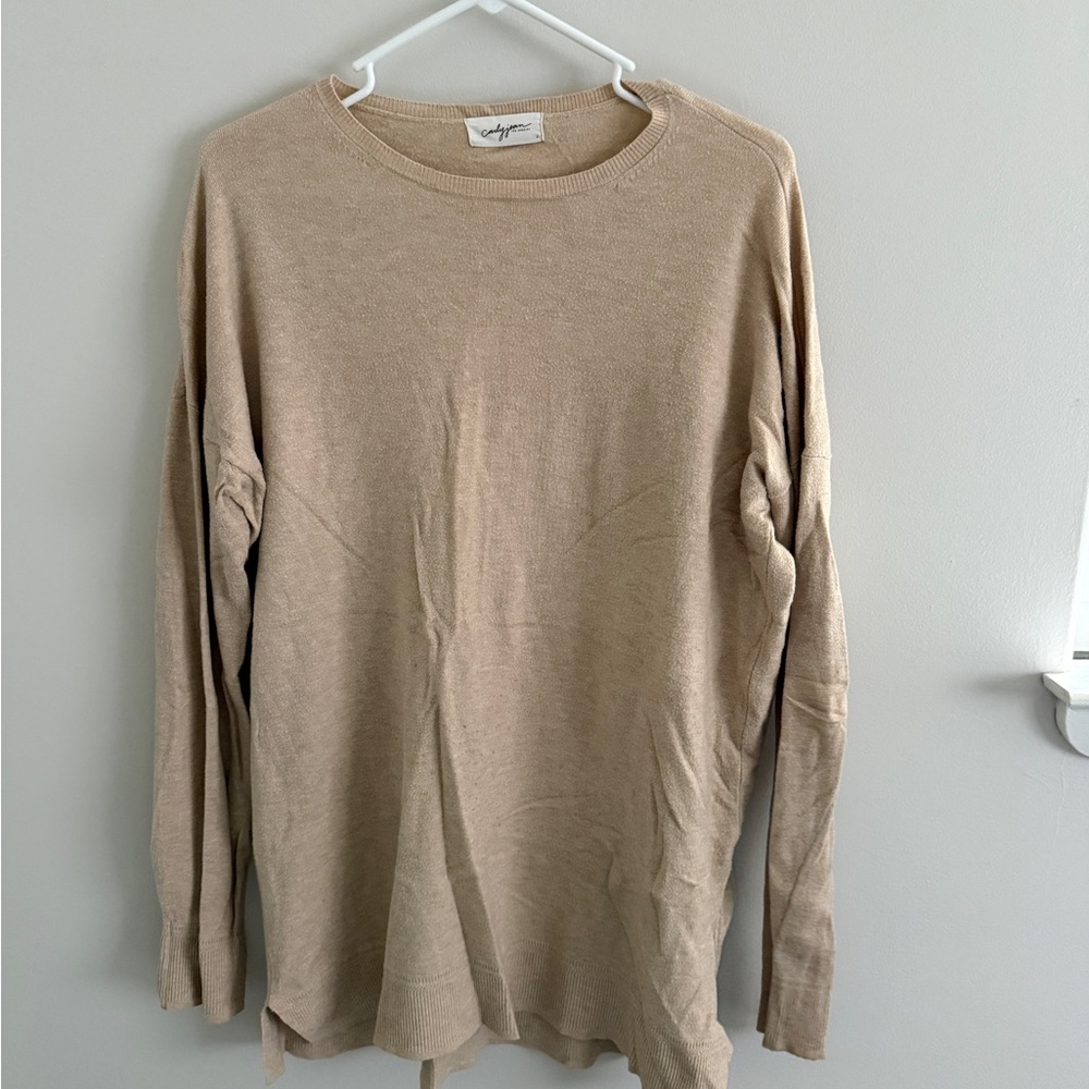 Carly Jean Los Angeles Tunic Sweater